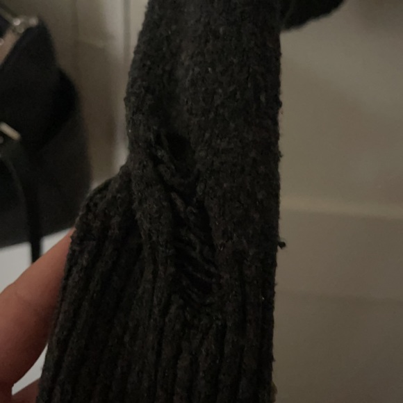 Grey distressed hoodie - Picture 2 of 2